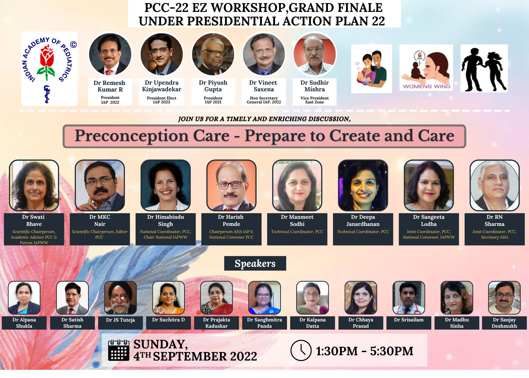 Preconception Care - Prepare to Create and Care (PCC) - East Zone