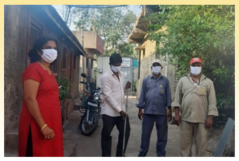 COVID -19 MASK PREPARATION AND DISTRIBUTION