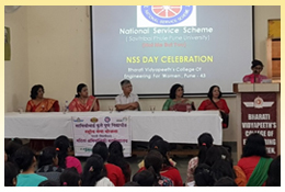 NSS Day - Bharatiya Vidypeeth College of Engineering for Women, Pune