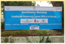 Sensitization Workshop on Combating Non-Communicable Diseases (NCDs) at an Early Age